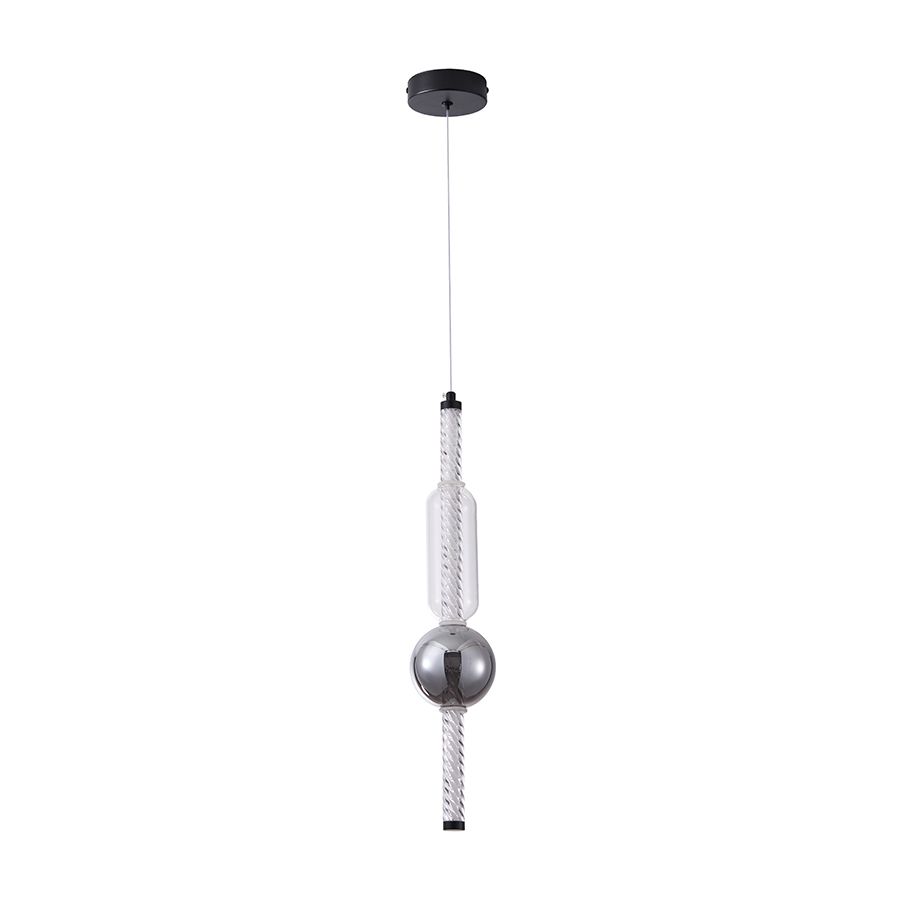 Дизайнерський LED підвіс у стилі мінімалізму BK+CL+AM (788P39317)