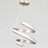Сучасна світлодіодна LED-люстрадо 20м²  Rose Gold Satin Helix 117 Wt Рожеве золото сатин