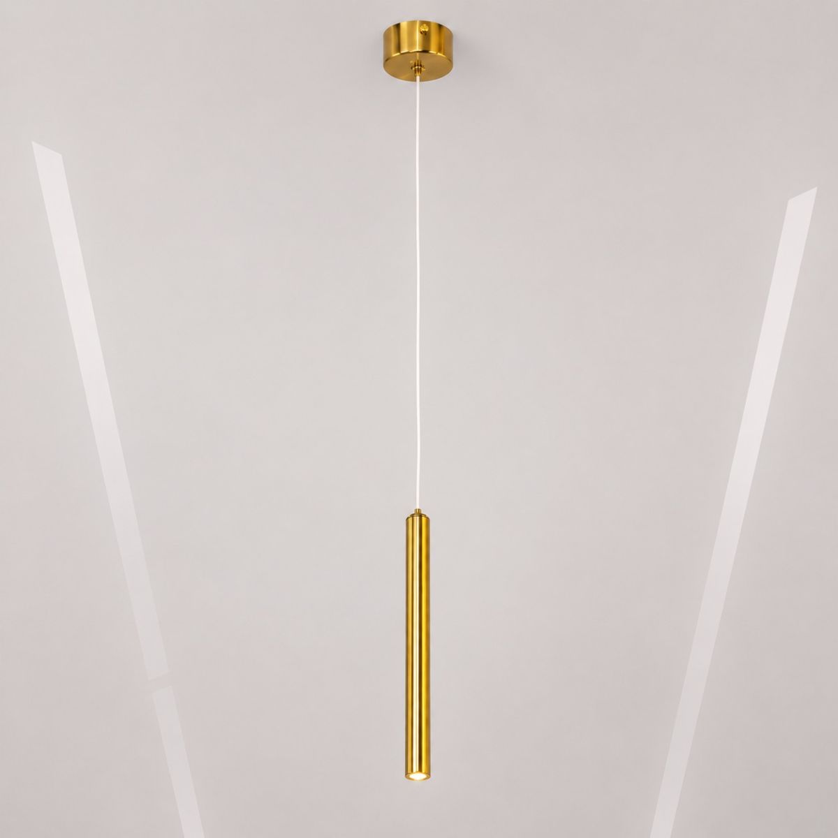 Сучасний LED-підвіс золотий циліндр 3 Вт (PX-2A/200)
