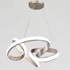 Підвісна LED люстра до 20м² діаметр 50 см. 151W Rose Gold Satin (B5CF)
