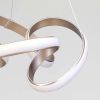 Підвісна LED люстра до 20м² діаметр 50 см. 151W Rose Gold Satin (B5CF)