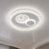 Біла кругла LED люстра 70W з перемиканням режимів до 18м² (7875154A WH)