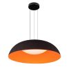 Світлодіодна LED люстра-підвіс 46W 781PL3953 (600) BK+ORANGE (Фетр + Пластик)