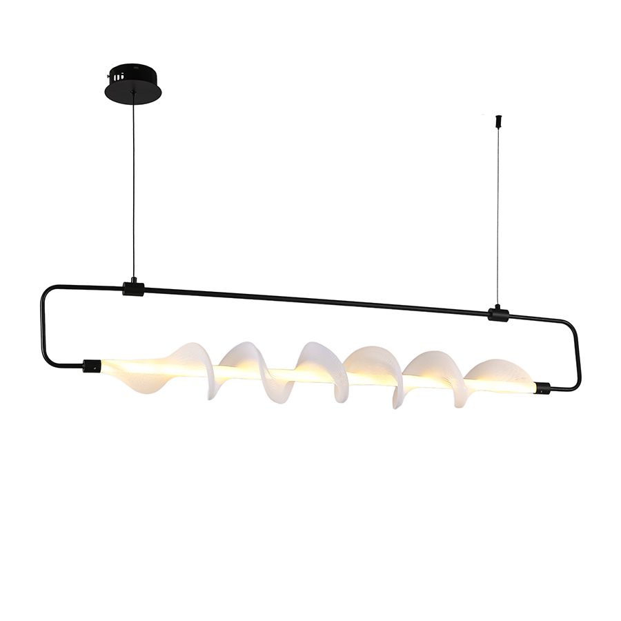Довга підвісна LED-люстра 120 см (7813173 BK)
