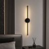 Чорне світлодіодне Led бра 60 см 16W і 3 режіма світла (786W8001C-600 BK)