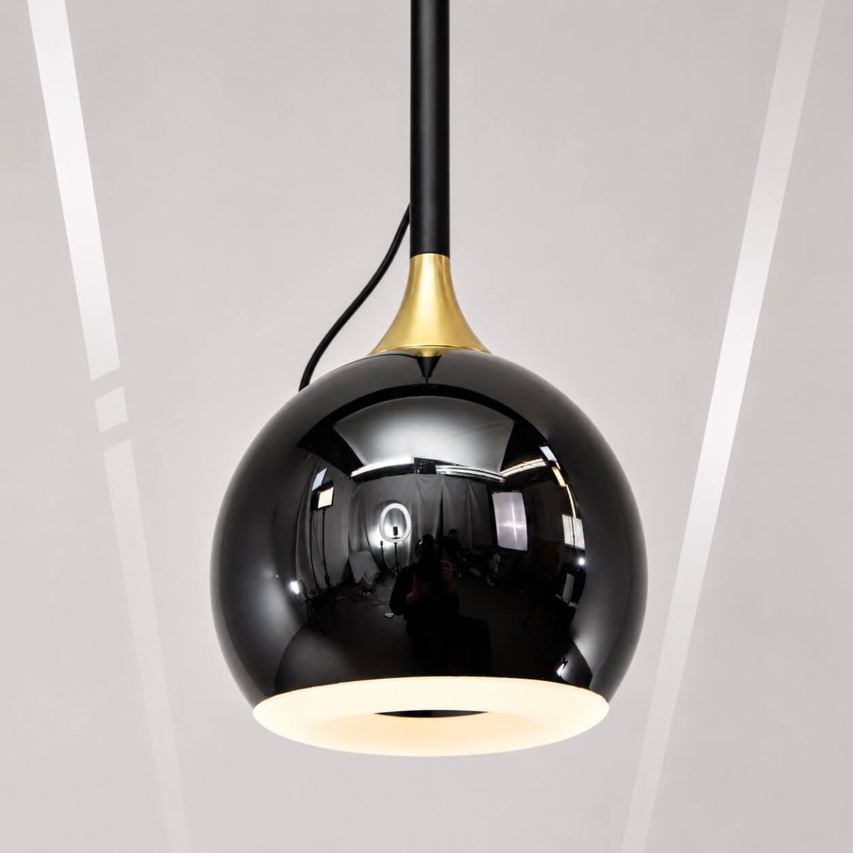 Сучасний LED-підвіс Чорний хром7 Вт 7 Вт (QY-H1208PB)