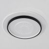 Кругла стельова LED-люстра з пультом (SY-16079/500 BK+WH, 96 Вт, Чорний/Білий)