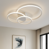 Светодиодная Led люстра 114Wt с пультом белая, для помещений до 18 м² (1158WH)
