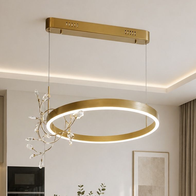 Люстра підвісна LED 60 см Goccia d'Oro (MD230316/60)