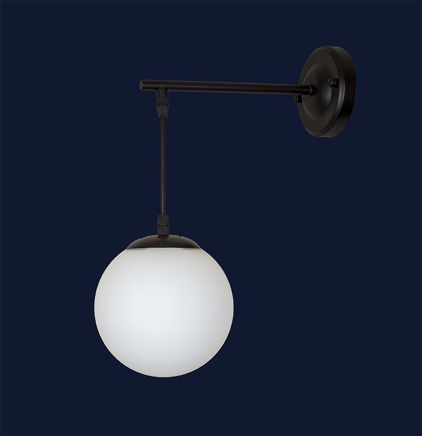 Бра 756WPR150F2-1 BK+WH