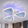 Люстра світлодіодна Led до 15м² з пультом 90Вт (V K39932-3+1 WT)