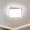 Світлодіодна стельова люстра 140 Wt квадратної форми до 25м² Simple Forms (8810-500S WH, 140W)