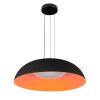 Світлодіодна LED люстра-підвіс 46W 781PL3953 (600) BK+ORANGE (Фетр + Пластик)