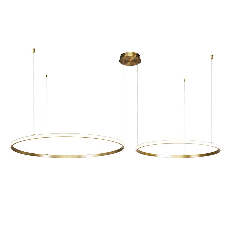 Люстра 7529833-2B BRONZE LED (600+800)