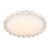 Накладна стельова LED-люстра 50 см у білому кольорі 54W (7871076 WH)
