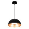 Світлодіодна LED люстра-підвіс 24W 781PL3956 (300) BK+GD