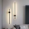 Видовжений чорний настінний LED-світильник бра 60 см POINTER 10W (4000K)