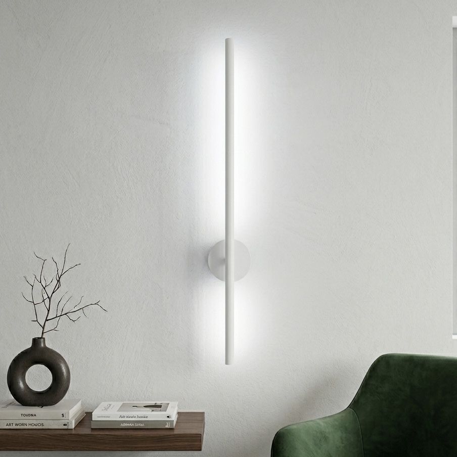 Сучасне настінне LED бра 60 см  лінійне 28 Вт (SY-16003/600 WH)