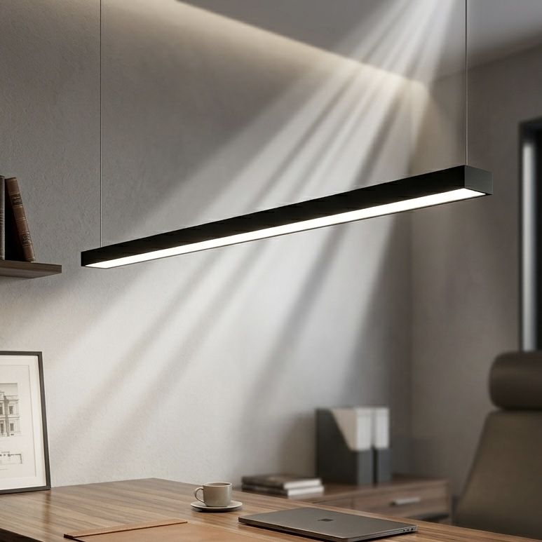 Світлодіодний лінійний світильник 120 см чорний, 45W, 4000K Linear Graphite (AL4010 45Вт)