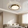 Сучасна LED люстра до 18м² з пультом та трирежимним освітленням 78W (2469/600GD)
