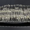 Підвісна Led люстра чорне кільце 48 см до 20 м² ERIKA 65W R485 BLACK (з пультом)