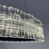 Підвісна Led люстра чорне кільце 48 см до 20 м² ERIKA 65W R485 BLACK (з пультом)