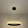 Підвісна Led люстра чорне кільце 48 см до 20 м² ERIKA 65W R485 BLACK (з пультом)