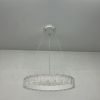 Підвісна Led люстра біле кільце до 20 м² ERIKA 65W R485 WHITE (з пультом)