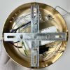 Підвісна Led люстра  48 см золотого кольору до 20 м² ERIKA 65W R485 GOLD (з пультом)