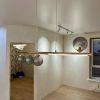 Сучасна підвісна довга LED-люстра 95 см у золотому корпусі (GLD-23941/4)