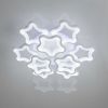 Стельова LED-люстра Зірки 135W з пультом до 25 м² (1660/6+3WH LED 3color dimmer)
