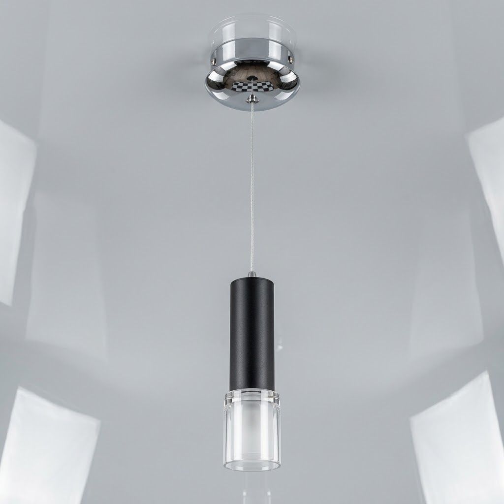 Сучасний світлодіодний LED-підвіс з матовим плафоном під цоколь G4 (1090/1)