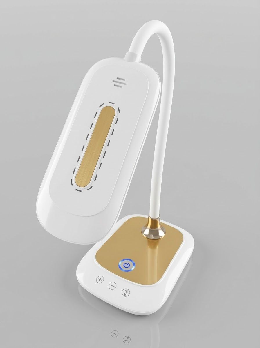 Настільна LED лампа 6W  3 режими «SEDA» золотий