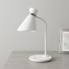 Настільна лампа під цоколь E27 білий «NIDA» 