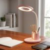 Настільна світлодіодна LED-лампа 10W рожева Violux JUNIOR 600LM