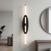 Дизайнерське лінійне LED-бра 80 см у графічному стилі 8W (786am3303b)