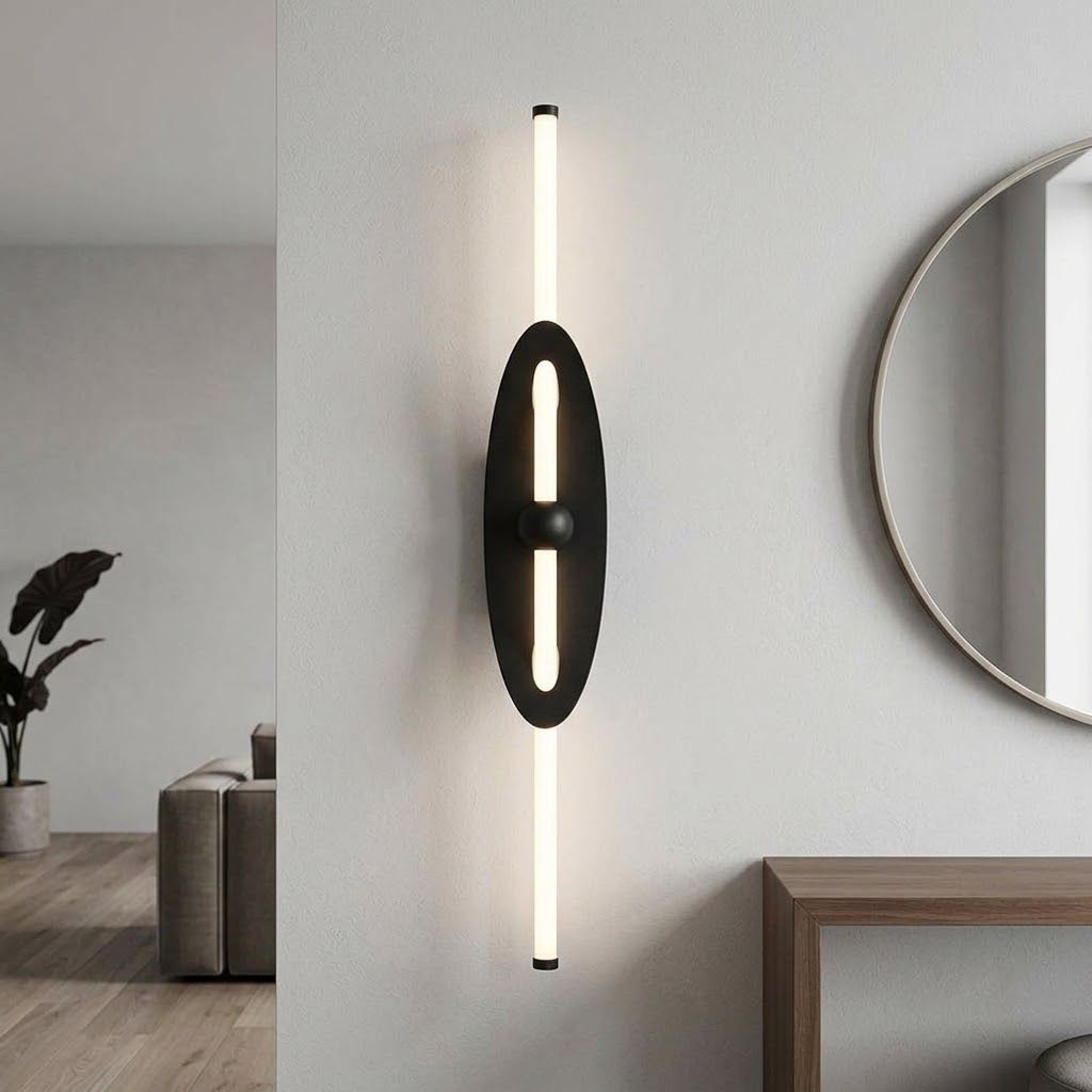 Дизайнерське лінійне LED-бра 80 см у графічному стилі 8W (786am3303b)
