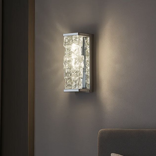 Настінне Led бра в стилі Арт Деко кришталь 88031/290W CH