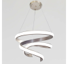 Елегантна підвісна LED люстра до 20м² у кольорі рожеве золото169W "Satin Rose Infinity" (B9CF)