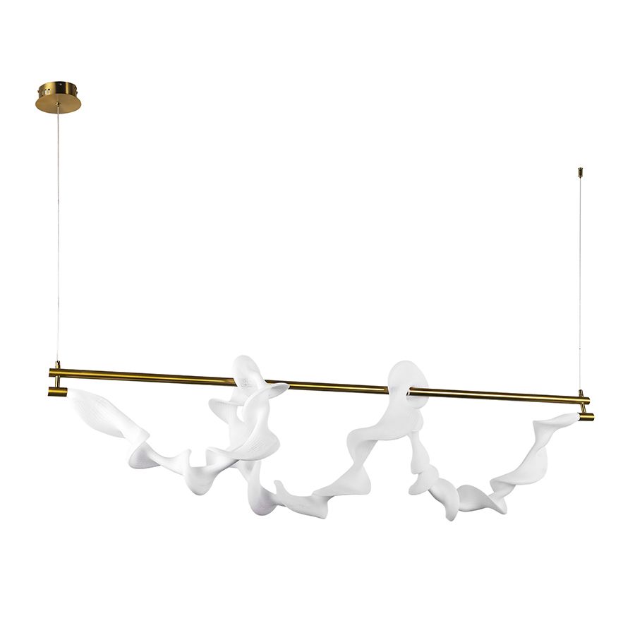 Сучасна Led люстра 150 см колір Бронза Sinfonia di Luce (7813168 (1500) AB)