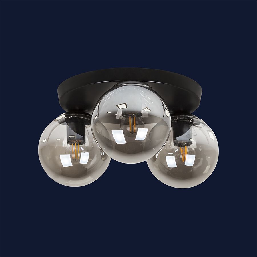 Люстра 756XPR150F-3 BK+BK (300)