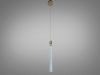 Ультратонкий LED підвіс з ефектом бульбашок "Crystal Slim Bubble Gold", 4W (J2539-1G)