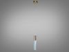 Сучасний LED підвіс "Crystal Bubble Gold", 4W (J2549-1G)