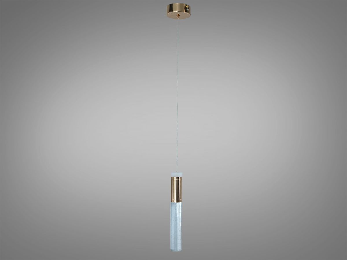 Сучасний LED підвіс "Crystal Bubble Gold", 4W (J2549-1G)
