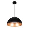 Світлодіодна LED люстра-підвіс 42W 781PL3956 (400) BK+GD (Black & Gold)