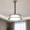 Кришталева підвісна LED-люстра 50 см (MT006/500CH)