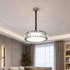 Кришталева підвісна LED-люстра 50 см (MT006/500CH)