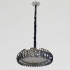Кришталева підвісна LED-люстра 50 см (MT006/500CH)
