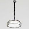 Кришталева підвісна LED-люстра 50 см (MT006/500CH)