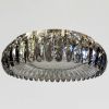 Кришталева стельова LED-люстра 50 см (MT015/500CH (S))